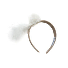 Girl | Anna Feather Headband | Beige