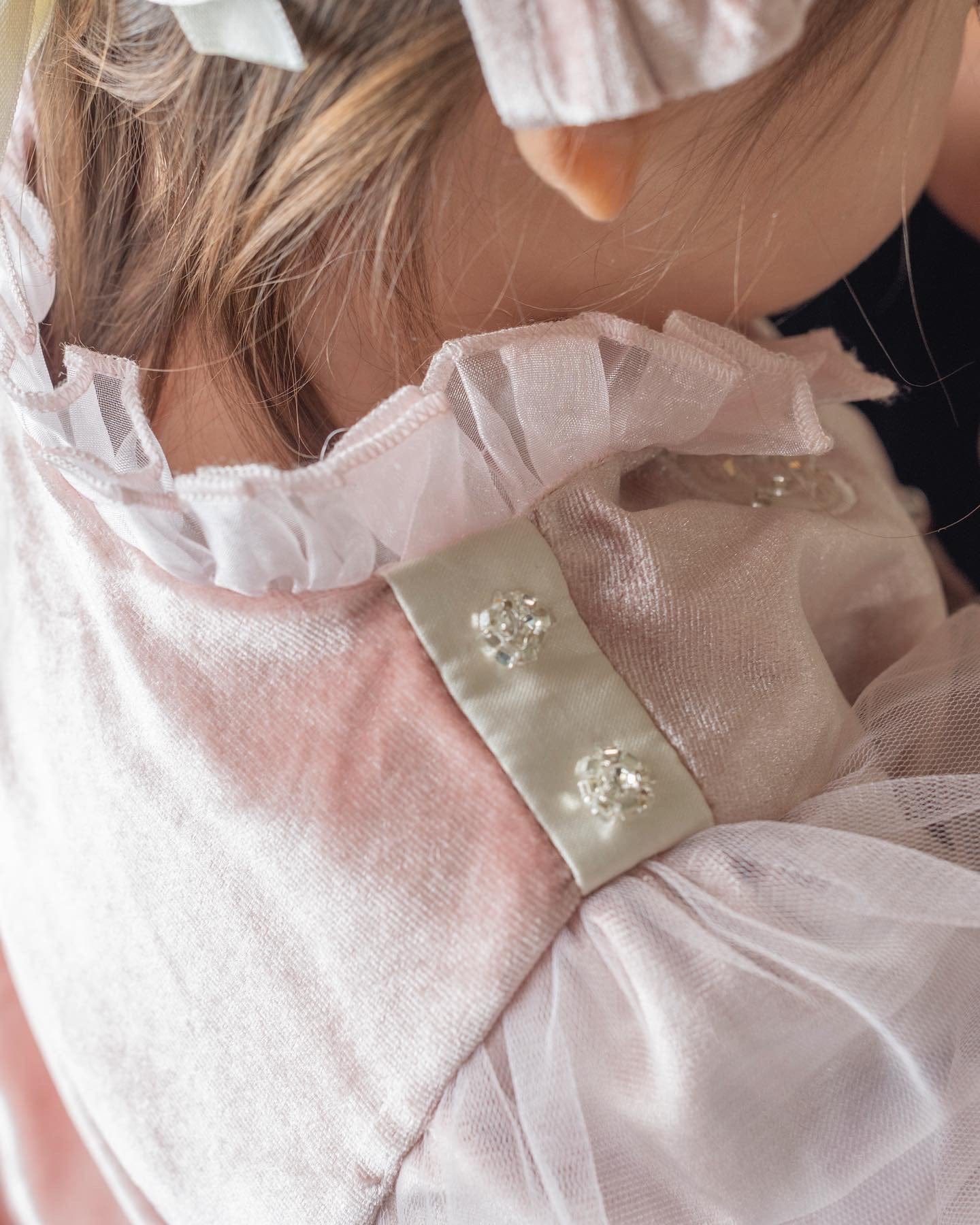 Girl | Clara Velour Jacket and Bloomers Set | Pink