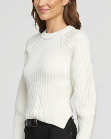 Renee | Iona Organic Cotton Cropped Sweater in Size Small