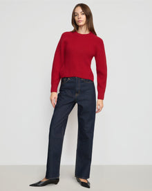 Beate | Iona Organic Cotton Cropped Sweater in Size Small