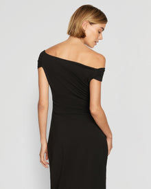 Joanna | Iryna Asymmetric Off-Shoulder Dress in Size Small