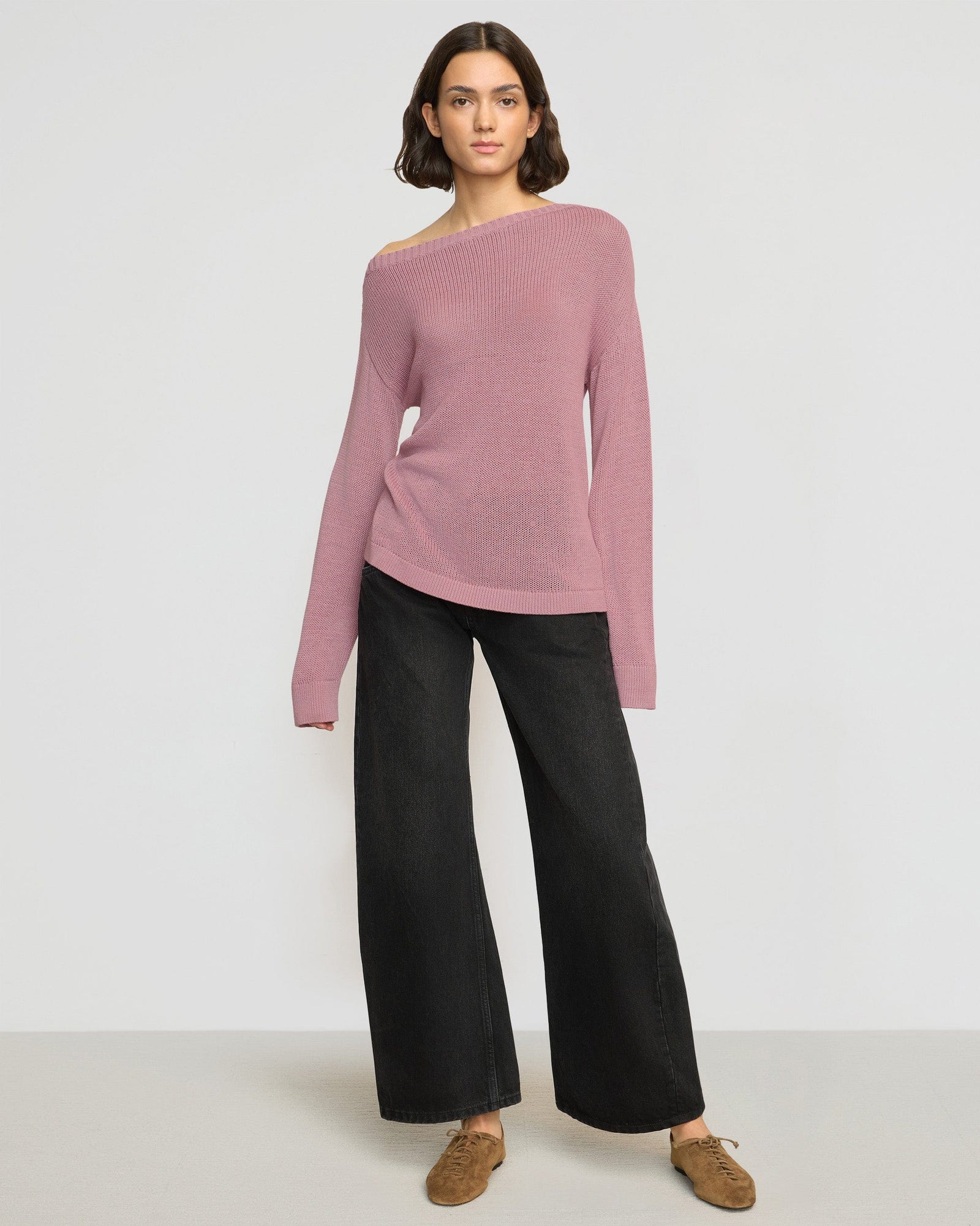 Olivia | Issa Lightweight Off-Shoulder Sweater in Size Small 