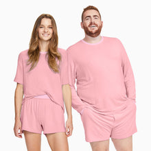 Modal French Terry House Shorts | Flamingo/Taffy