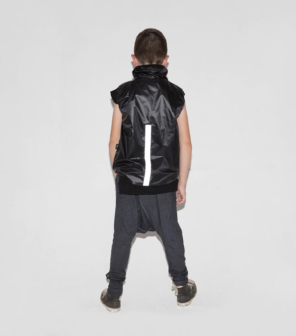 Kid | Raw Pants | Dyed Graphite