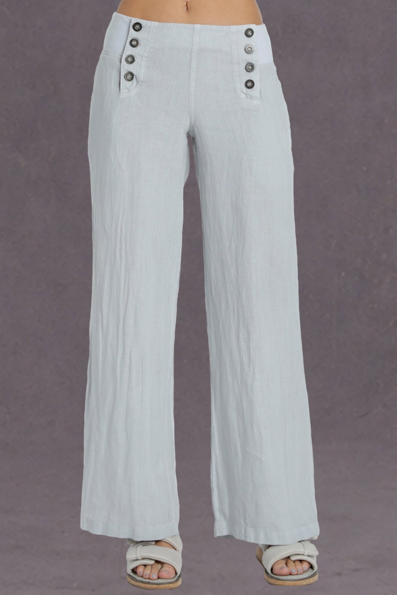 Women | Sailor Linen Pant | Dove