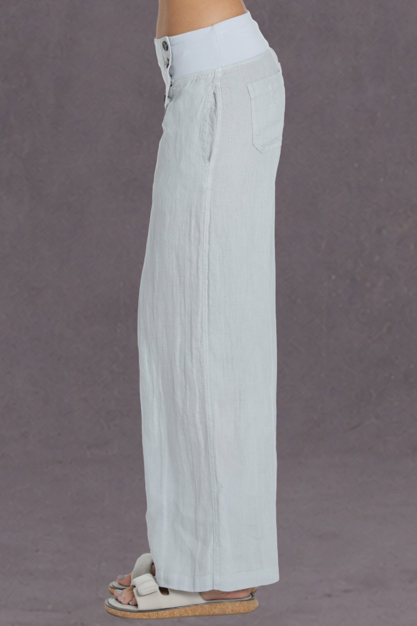 Women | Sailor Linen Pant | Dove