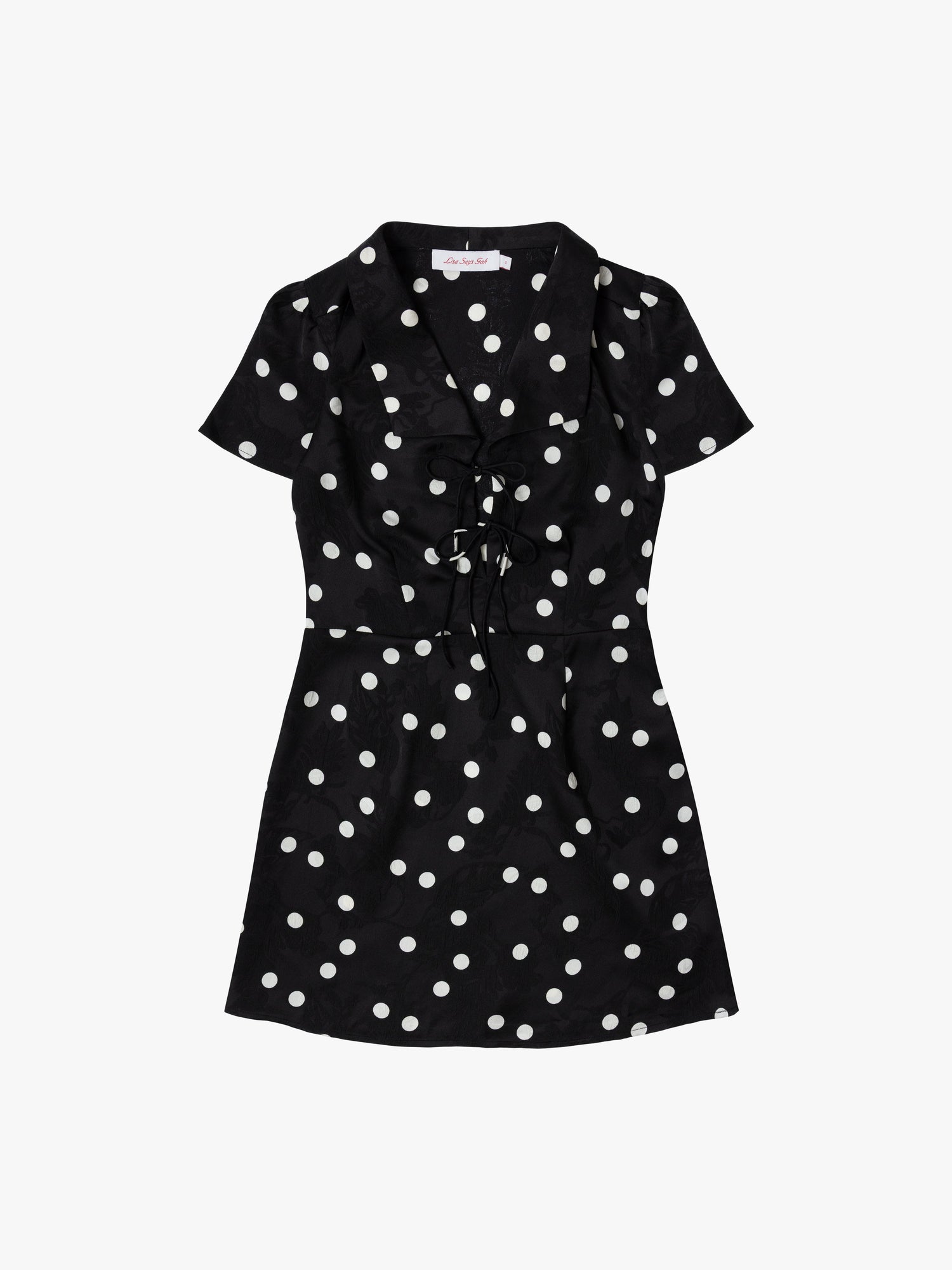 Alexa Shirtdress | Black Dot