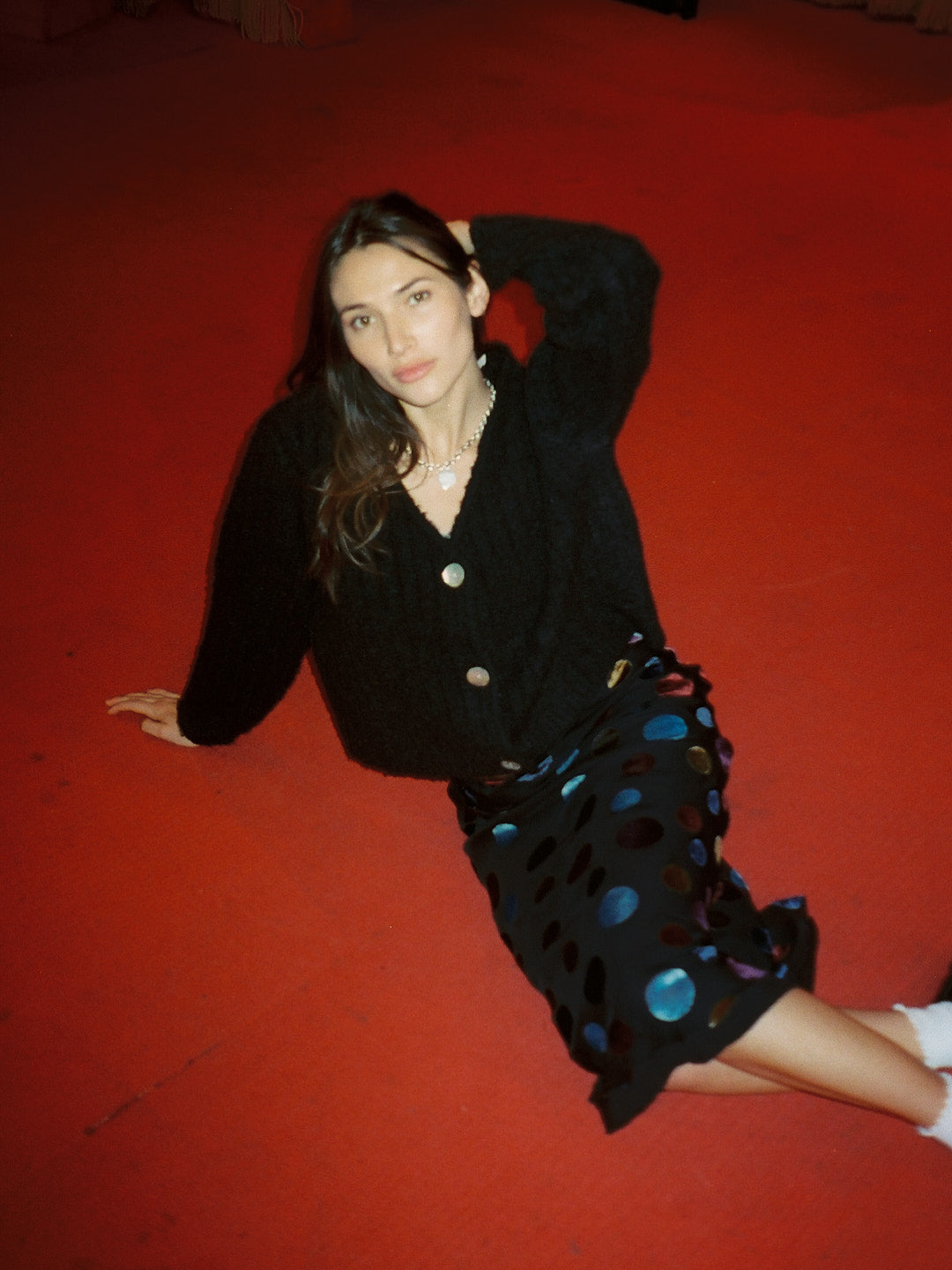 Issa V-Neck Cardi | Black