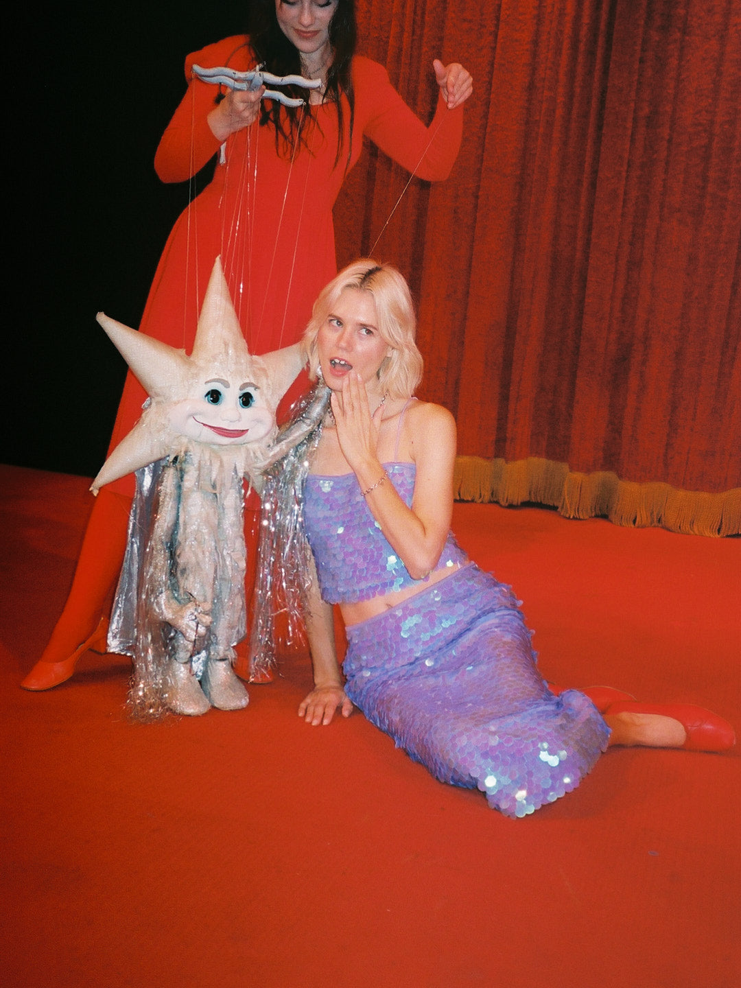 Siren Skirt | Lilac Paillette