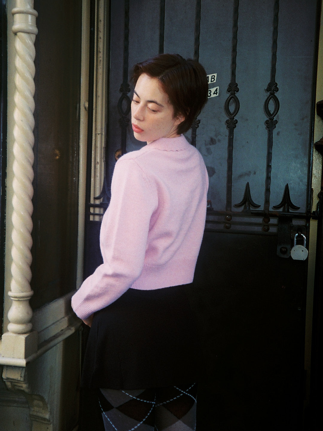 Posey Polo Sweater | Ballet Pink