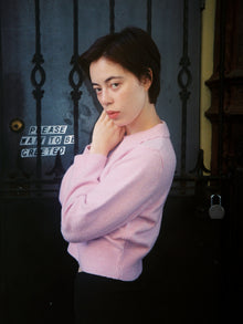 Posey Polo Sweater | Ballet Pink