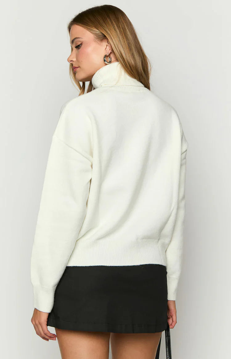Love Lies Sweater | Cream