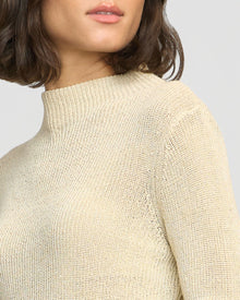 Olivia | Lynne Slim Semi-Sheer Sweater in Size Small