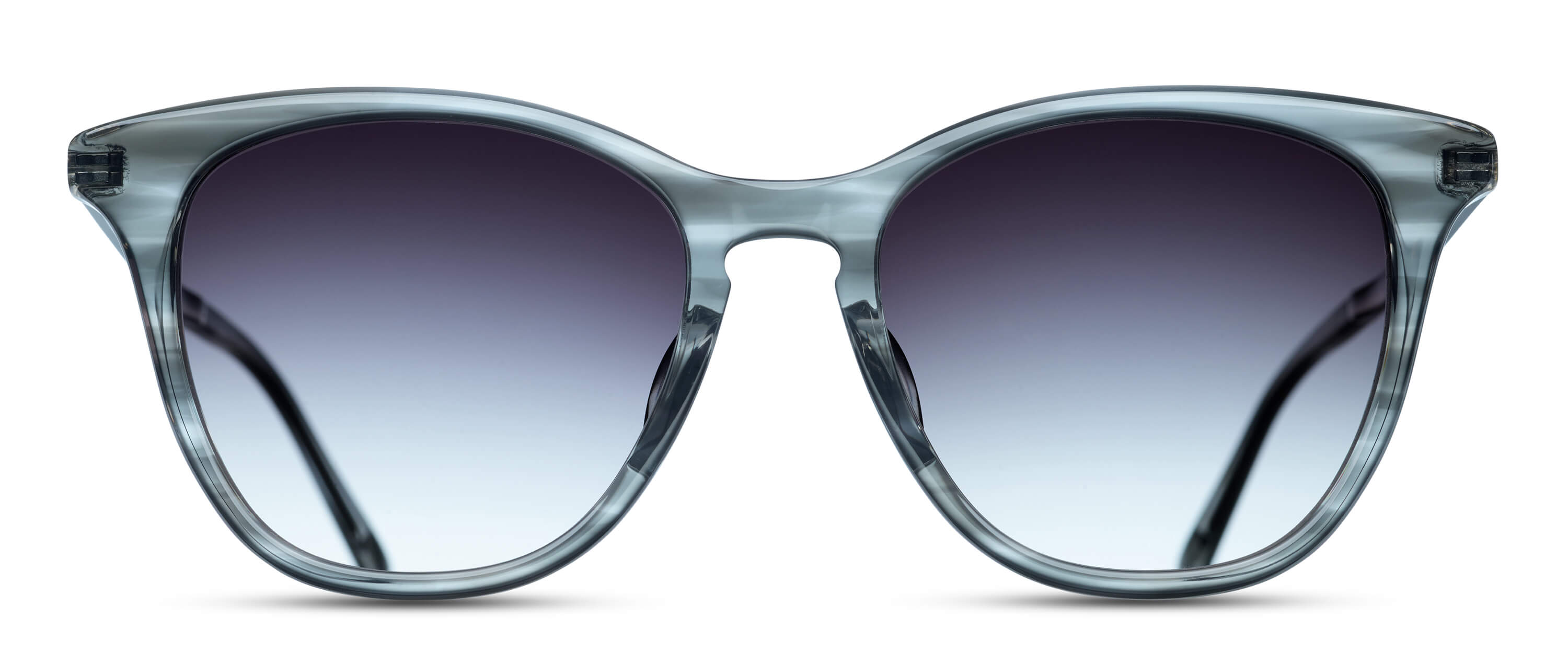 M2034 Cat Eye Sunglass | Grey Stone | Grey Gradient Lenses | 52M