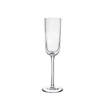 Neo Champagne Glasses | Clear Crystal | Set of 2