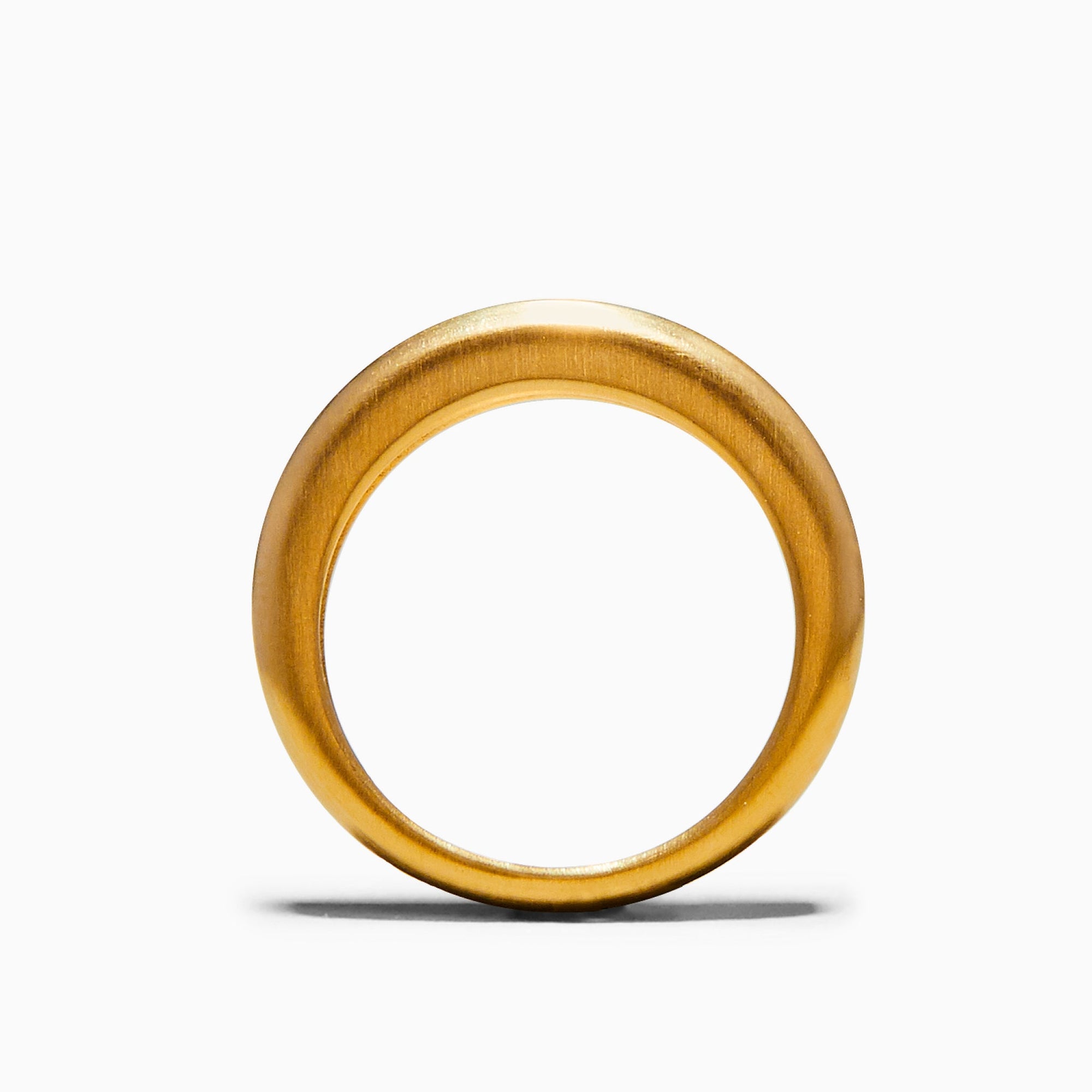 Cassini Ring - Satin Finish | 18K Gold-Plated on Brass