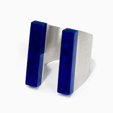 Gamma Ring | Sterling Silver | Lapis Lazuli