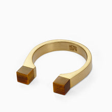 Mag Ring | Recycled Brass | Tiger's Eye