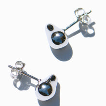 Mini Pear Earrings | Sterling Silver