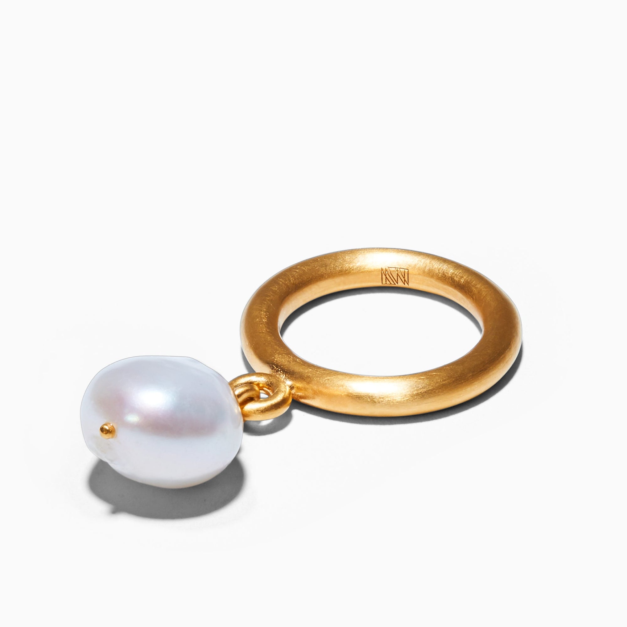 Nova Ring | 18K Gold-Plated on Brass | Freshwater Pearls