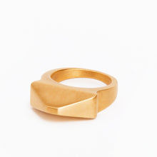 Pris Mini Ring | Recycled Brass