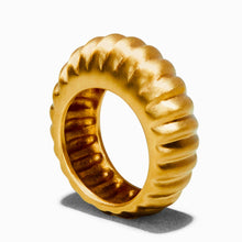 Shell Ring - Satin Finish | 18K Gold-Plated on Brass