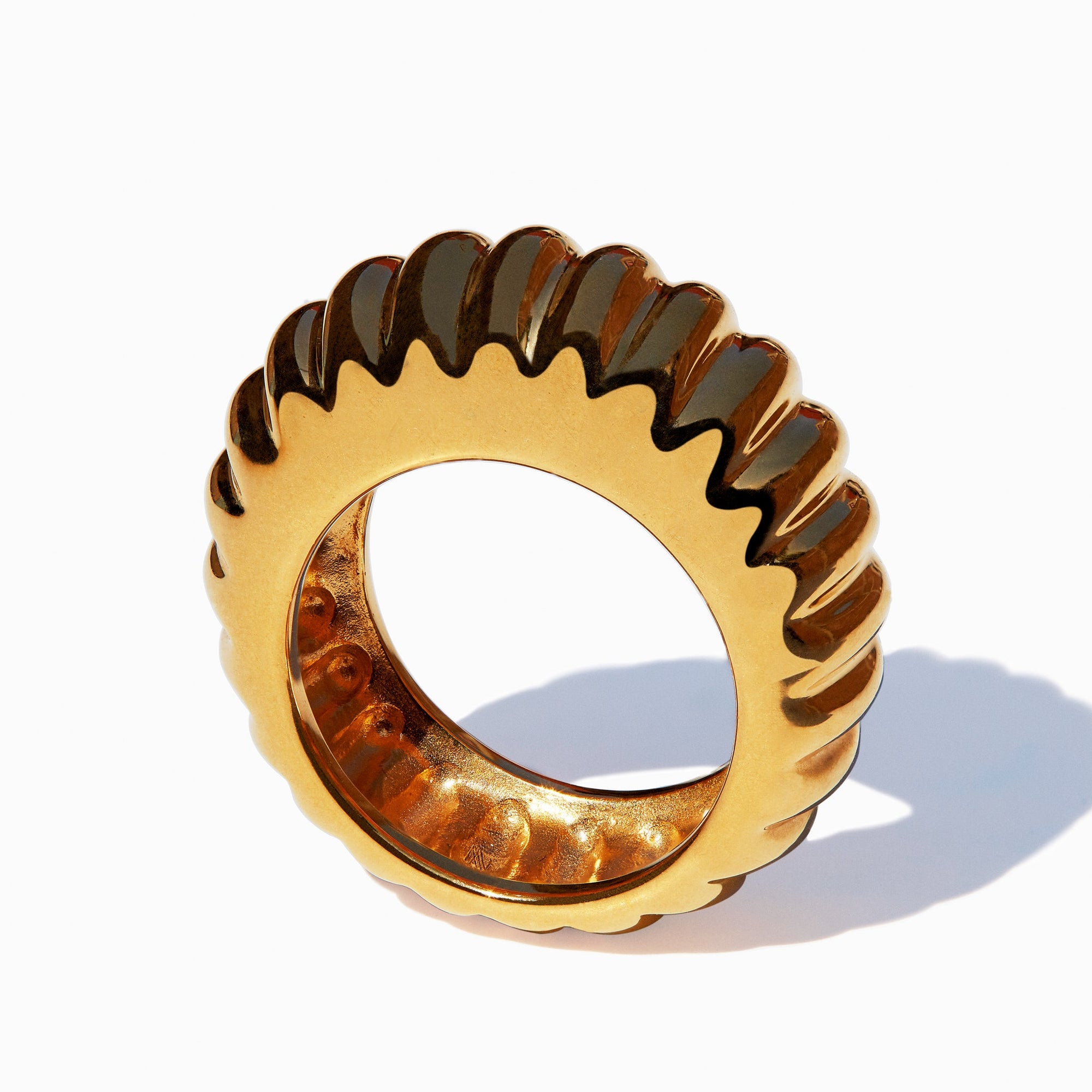 Shell Ring - High Polish | 18K Gold-Plated on Brass