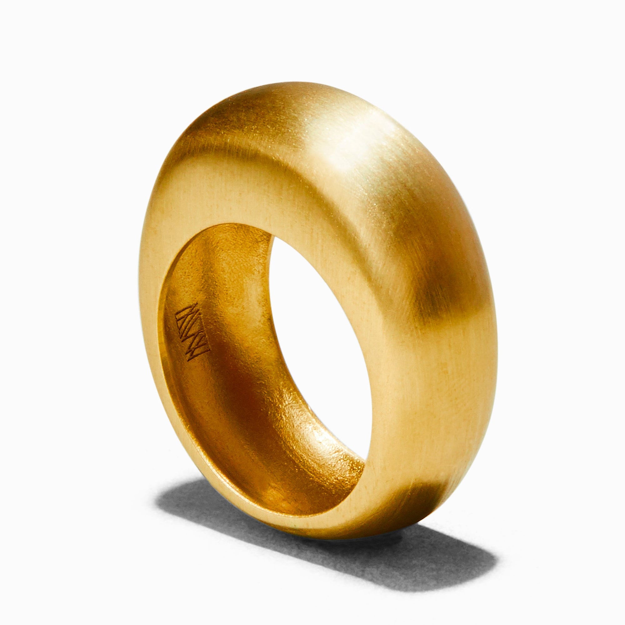 Turrell Ring - Satin Finish | 18K Gold-Plated on Brass