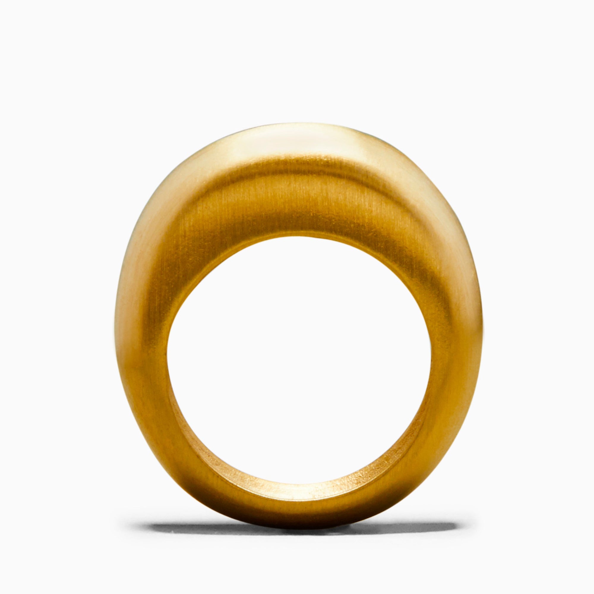 Turrell Ring - Satin Finish | 18K Gold-Plated on Brass