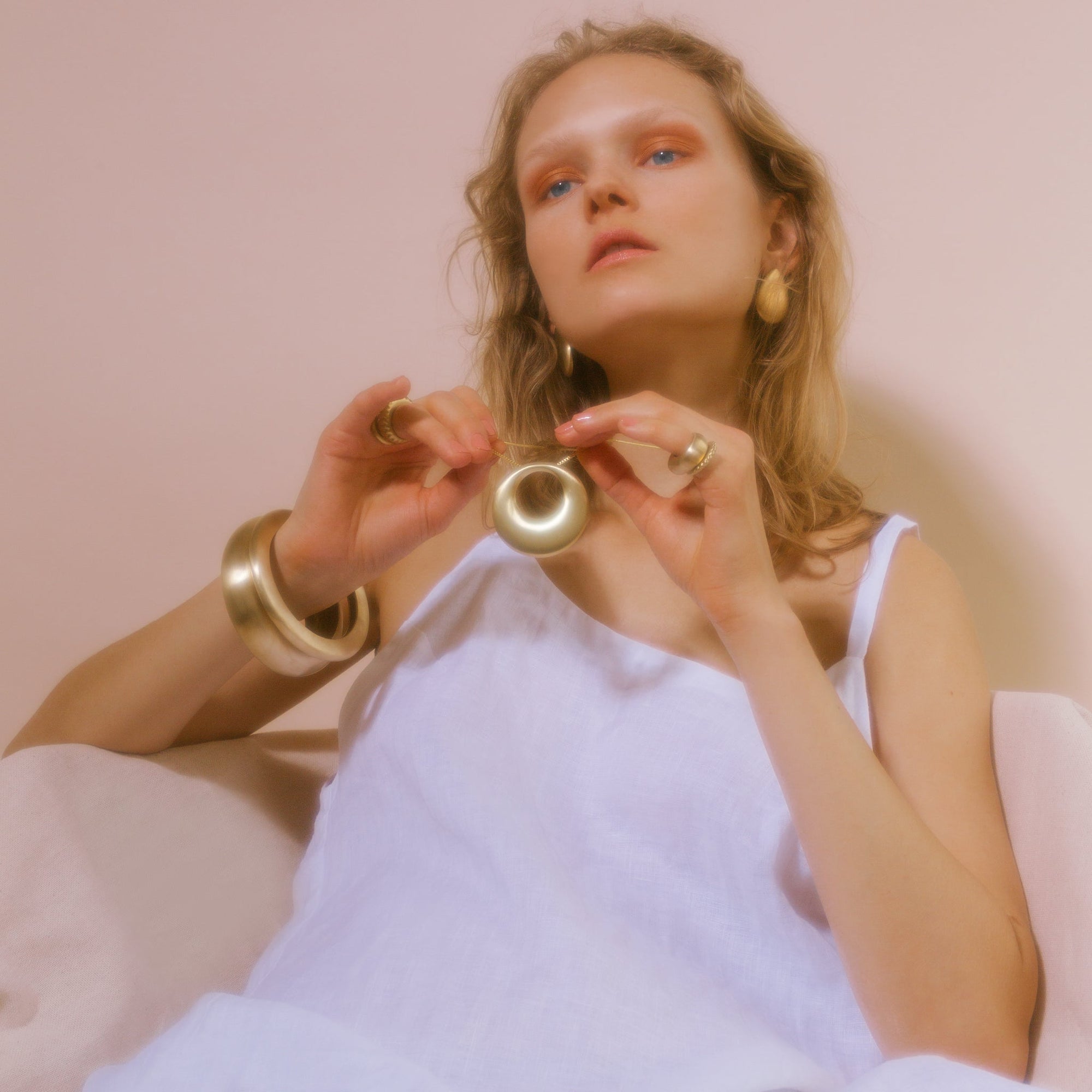Turrell Ring - Satin Finish | 18K Gold-Plated on Brass