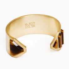 Vice Cuff | Recycled Brass | Tiger's Eye
