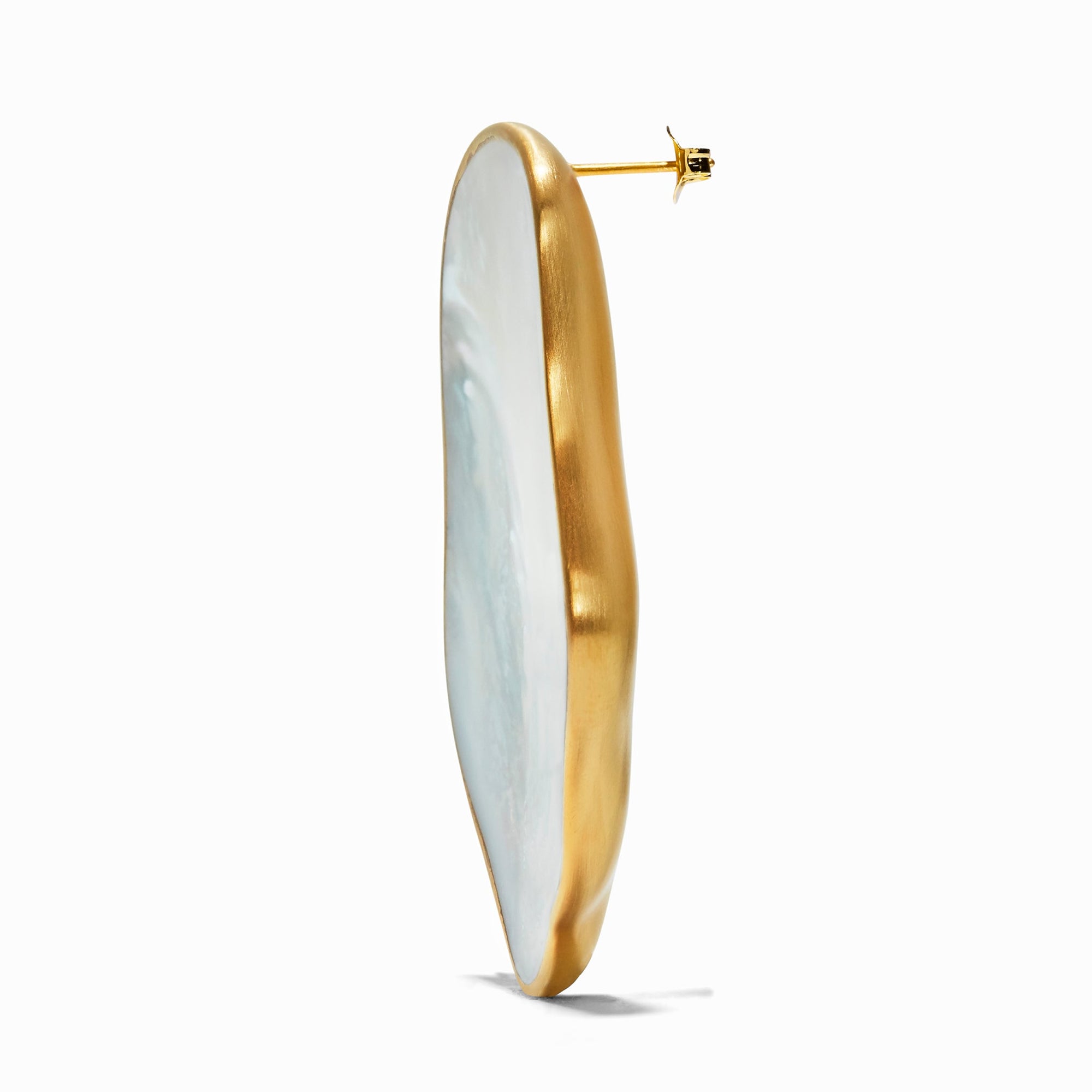 Wynona Earrings | 18K Gold-Plated on Brass | Mother of Pearl