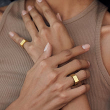 Paradox Ring | Recycled Brass | Matte Black