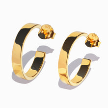 Annular Earrings | 18K Gold-Plated on Brass