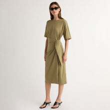 Renee | Noa Organic Cotton T-Shirt Wrap Dress in Size Extra Small 