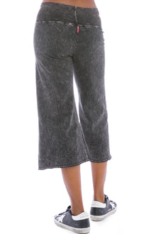 Women | Seamless Fleece Gaucho | Mineral Wash 6