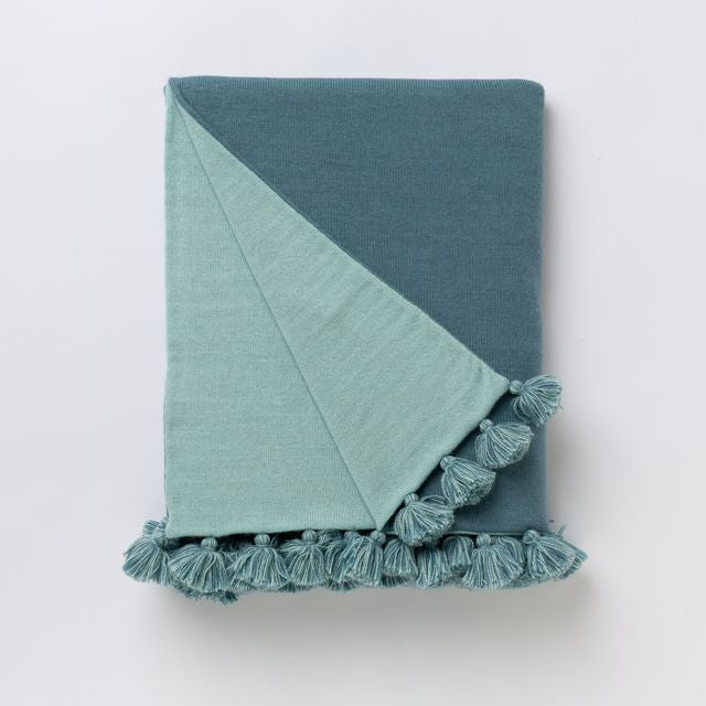 Bali Throw | Teal/Aqua