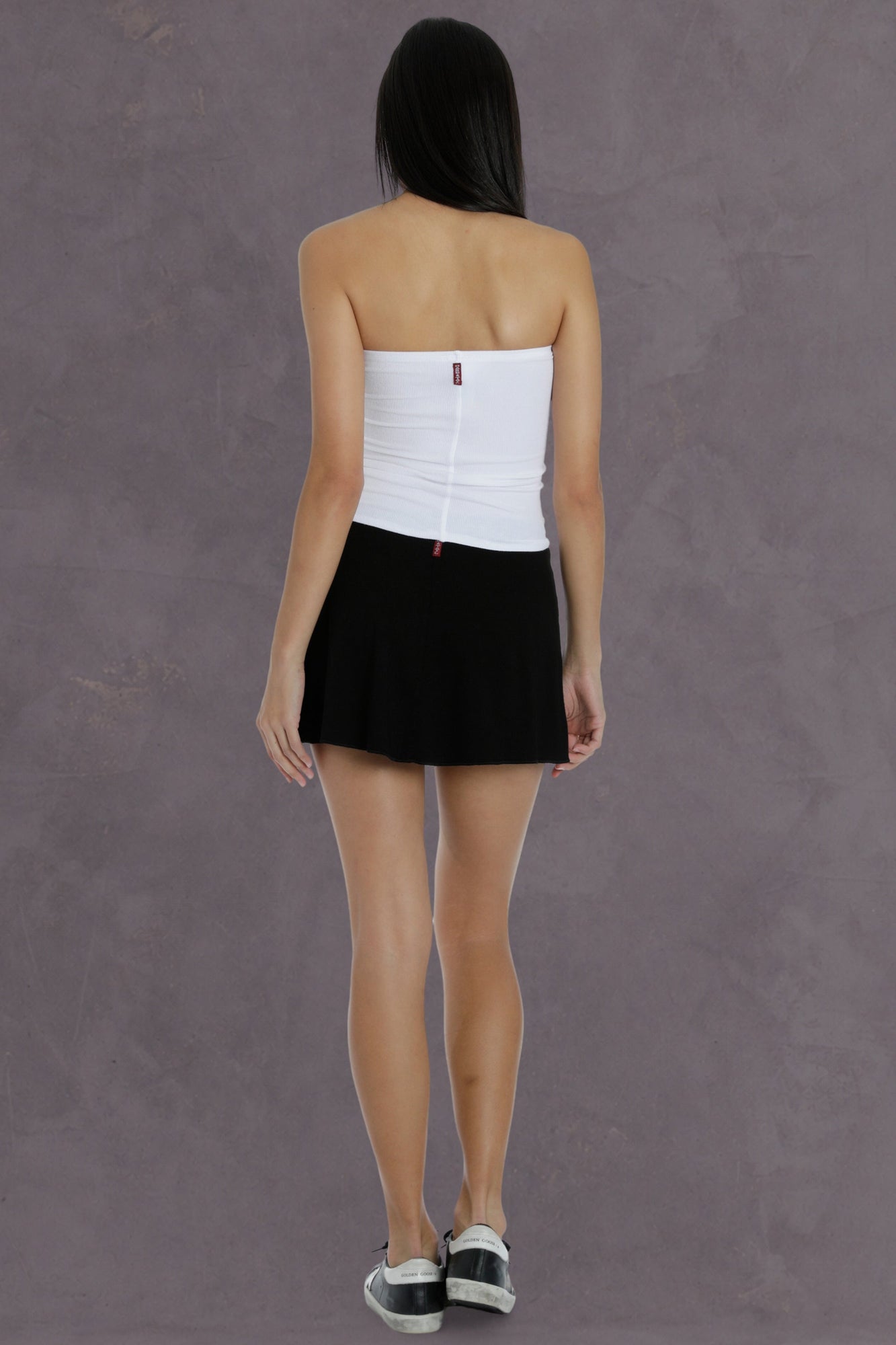 Women | Pull-On Short Skirt | Black