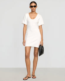 Vanessa | Rae Sculpted Scoop-Neck Mini Dress in Size Small