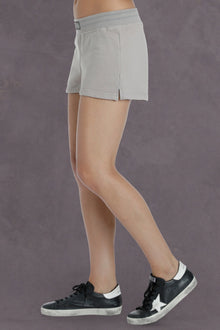 Women | Vintage Boxer Sweatshort | Driftwood