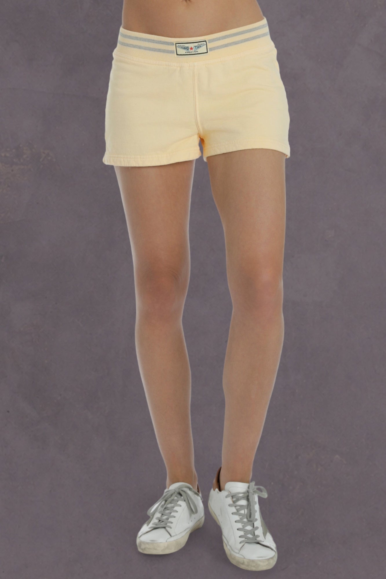 Women | Vintage Boxer Sweatshort | Maize