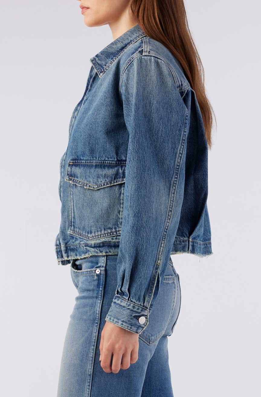 AMO Denim | Sally Jacket in Moonstruck