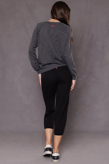 Women | Baby Fleece Basic Pull-On OG Crop Sweatpant | Black