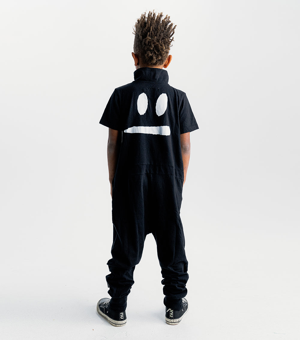 Unisex | Smirk Overall | Black
