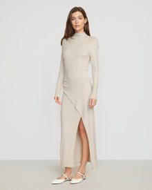 Renee | Suki Mock-Neck Long Sleeve Dress in Size Small