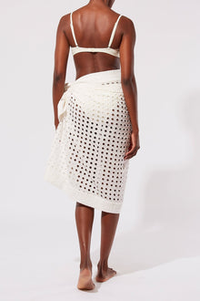 The Eyelet Pareo - Solid & Striped