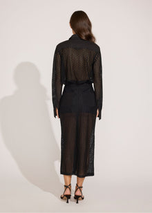 The Harper Lace Skirt - Solid & Striped