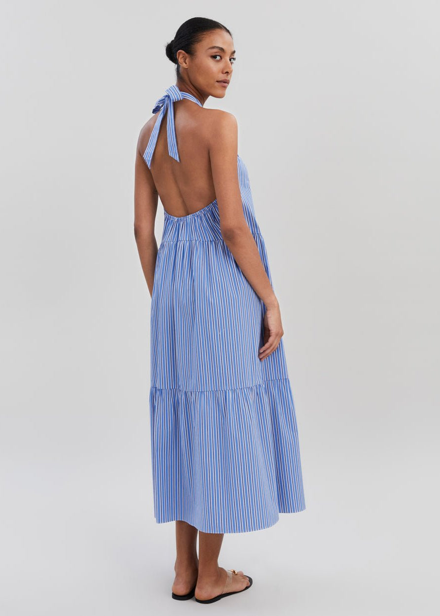 The Kai Dress - Solid & Striped