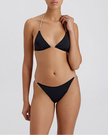 Womens | Morgan Bikini Bottom | Noir Rhinestone