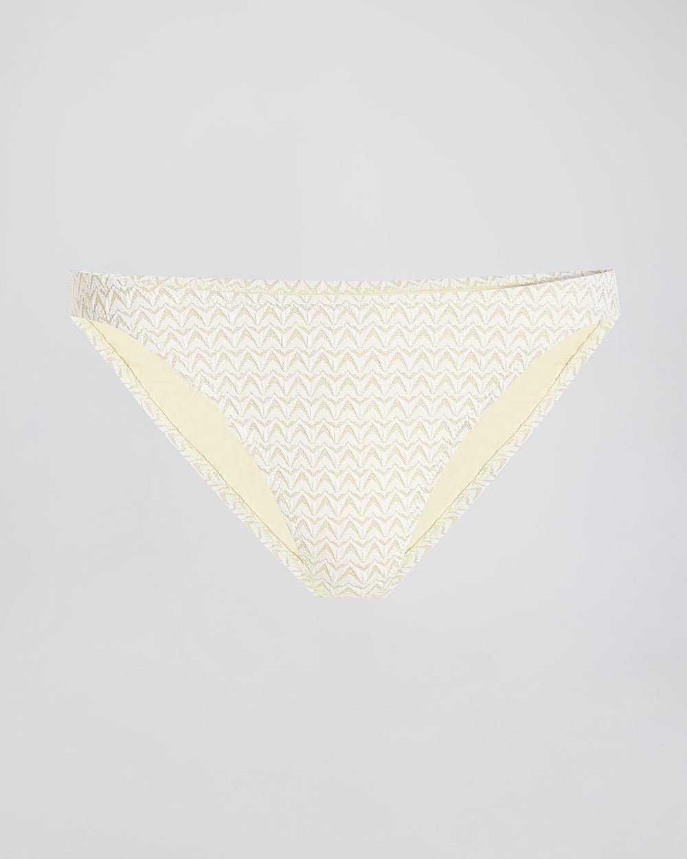 Womens | Odessa Bikini Bottom Jacquard | Ecru